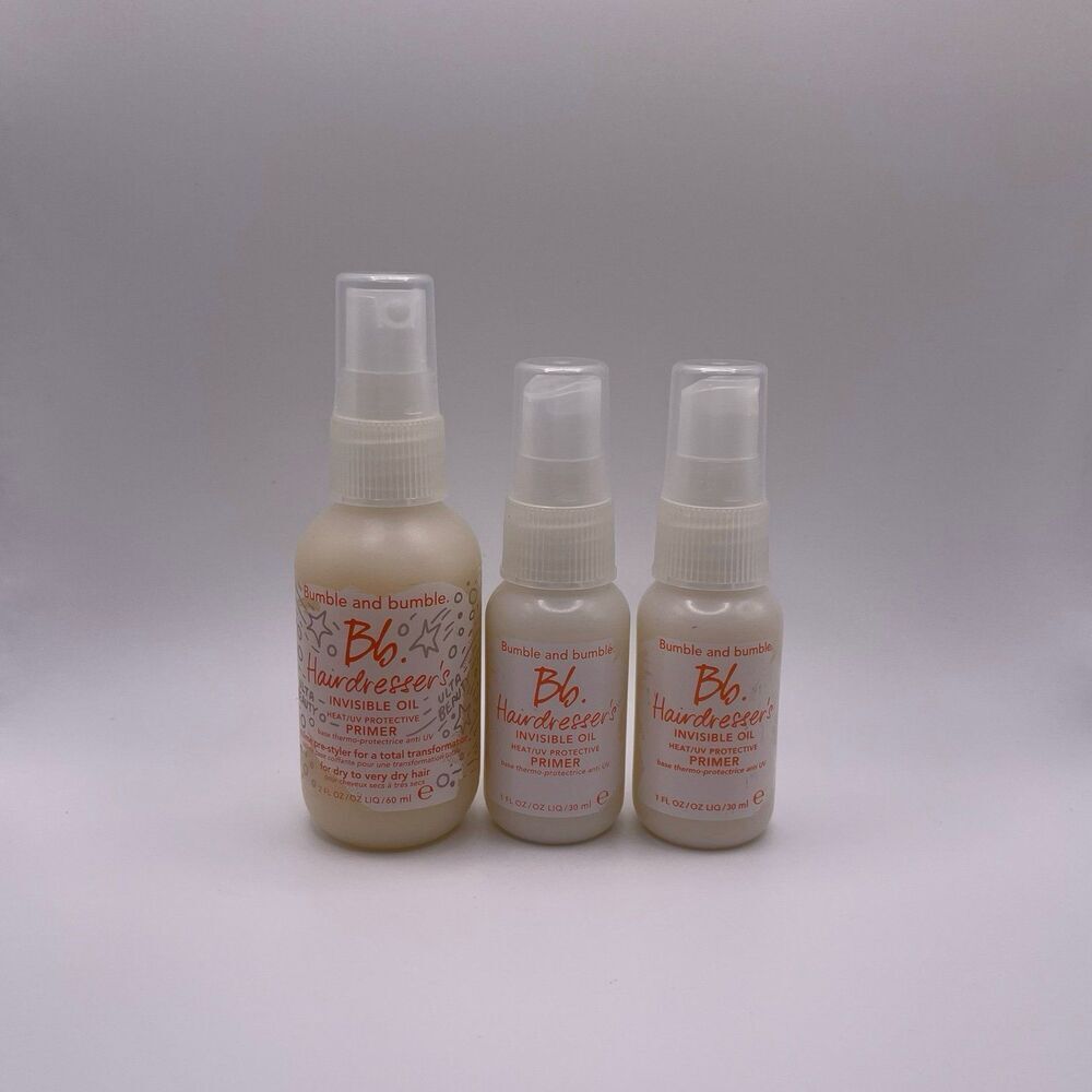 Bumble and Bumble Bb Hairdressers Oil Heat/UV Protective Primer Spray 3 PCS. Set